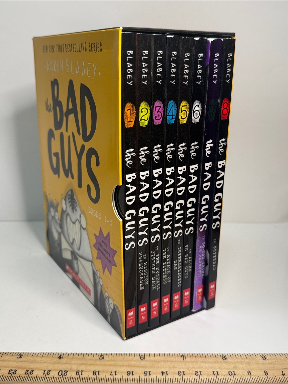 Scholastic books The Bad Guys Box Set - 1-8 great condition!